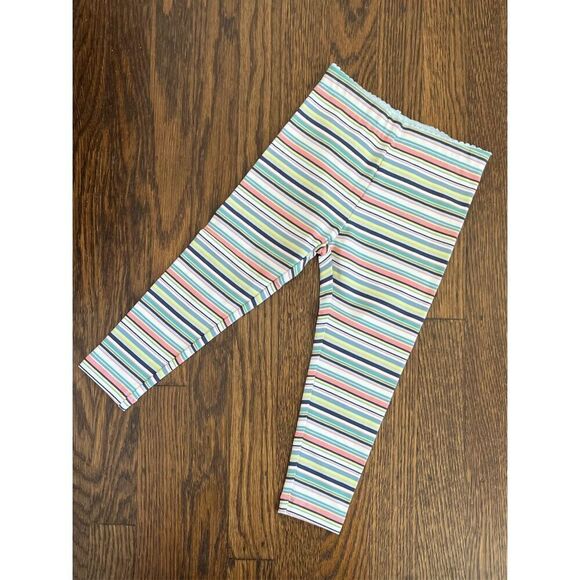NEW Tea Collection Toddler Girl 18-24 Months Multistripe Leggings - Picture 2 of 3